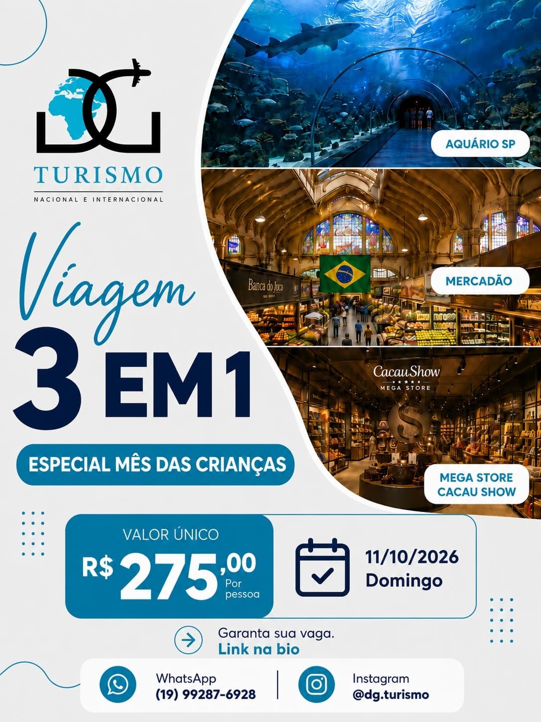 AQUÁRIO 3 EM 1 - 11/10