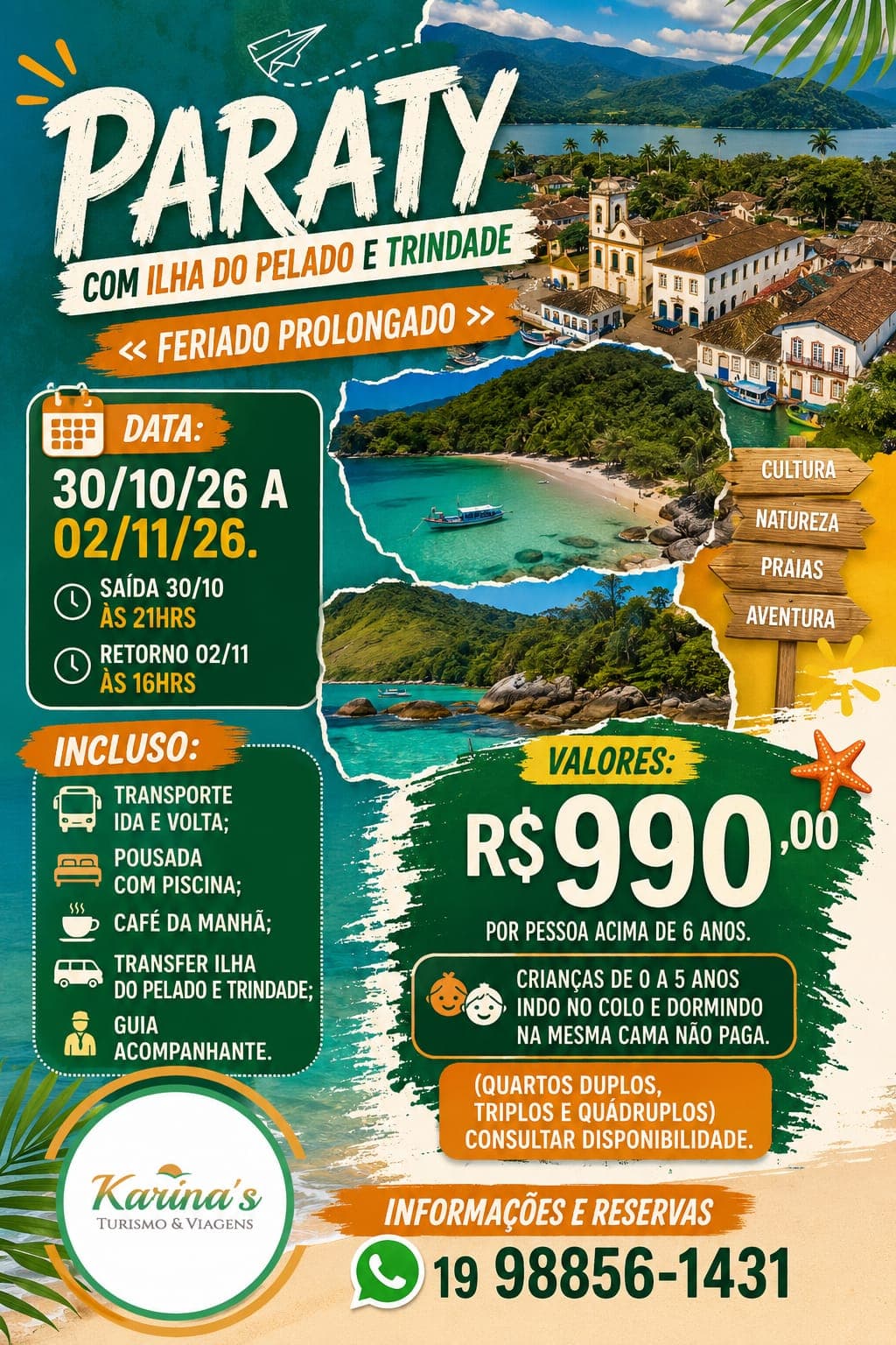 PACOTE FERIADO PROLONGADO